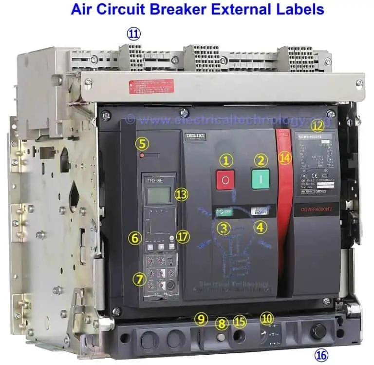 Delixi-Air-Circuit-Breaker-External-labels-Rated-Current-and-Voltage-1kA-415V